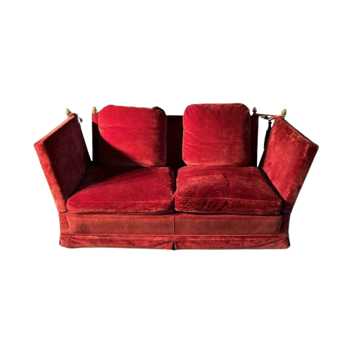 Velvet Boudoir Sofa