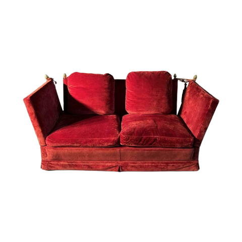 Velvet Boudoir Sofa