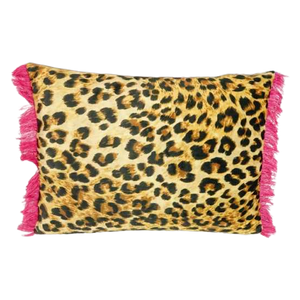 Velvet Leopard Pillow 30X45