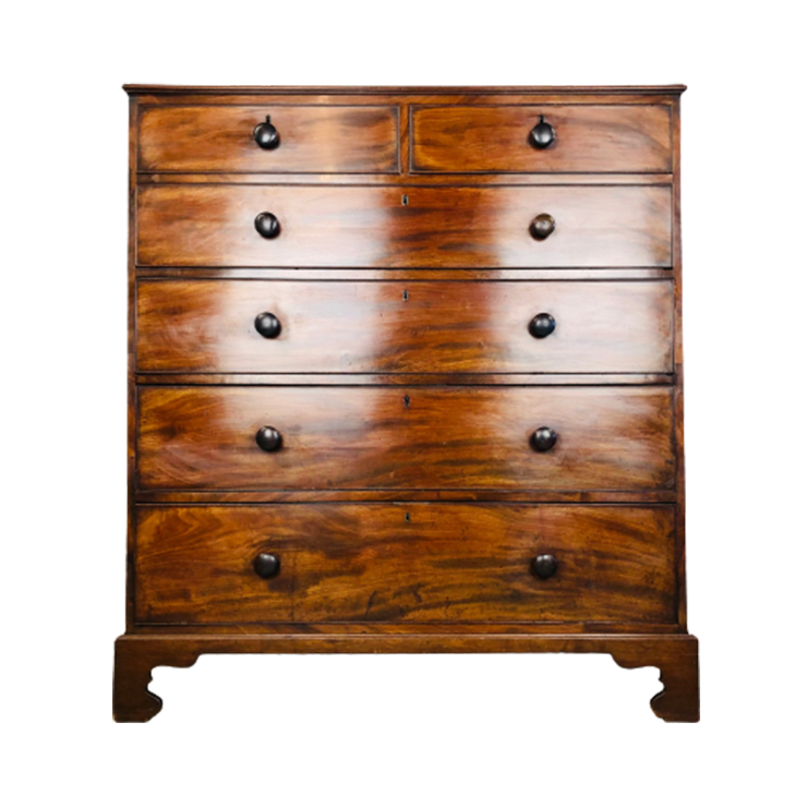 Victoriaanse High Chest Of Drawers - Hoge Ladekast | Commode