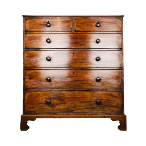 Victoriaanse High Chest Of Drawers - Hoge Ladekast | Commode