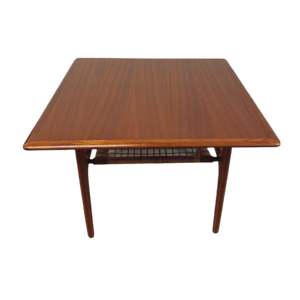 Vierkant Teak Houten Deens Salontafel