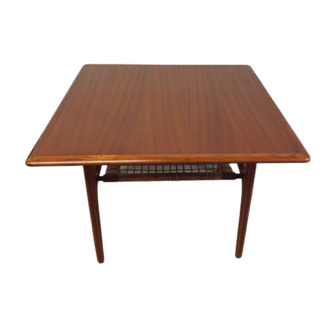 Vierkant Teak Houten Deens Salontafel