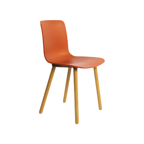 Vitra Hal Wood Rood