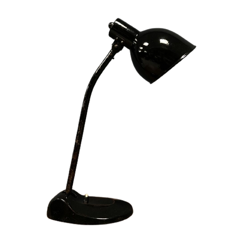 Zwarte Bauhaus Bureaulamp Van Hlx